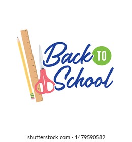 Welcome Back To School, Back To School Night, School Administration, School Classroom, Classroom Decoration, Vector Text Illustration Background