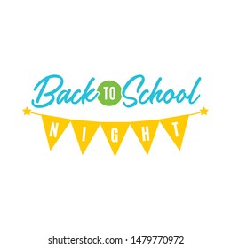 Welcome Back To School, Back To School Night, School Administration, School Classroom, Classroom Decoration, Vector Text Illustration Background
