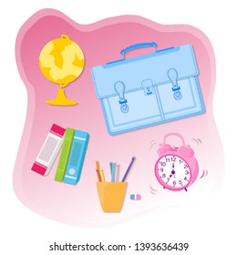 Welcome back to school; Premium design.