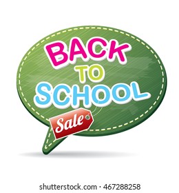 welcome back to school sale vector sticker background. vector school sale label or icon. day of knowledge sale