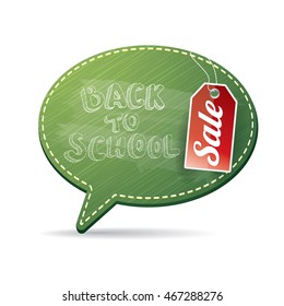 welcome back to school sale vector sticker background. vector school sale label or icon. day of knowledge sale