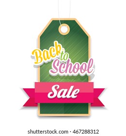 welcome back to school sale vector sticker background. vector school sale label or icon. day of knowledge sale