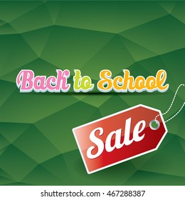 welcome back to school sale vector sticker background. vector school sale label or icon. day of knowledge sale