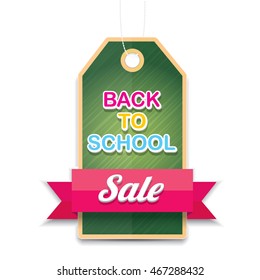 welcome back to school sale vector sticker background. vector school sale label or icon. day of knowledge sale