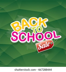 welcome back to school sale vector sticker background. vector school sale label or icon. day of knowledge sale