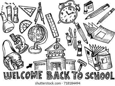welcome back to school, sketch