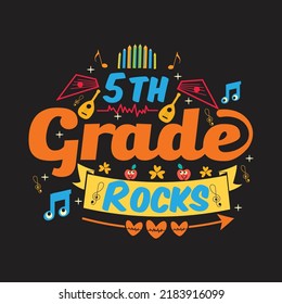 Welcome back to School t shirt design with School  elements or Hand drawn back to School typography design