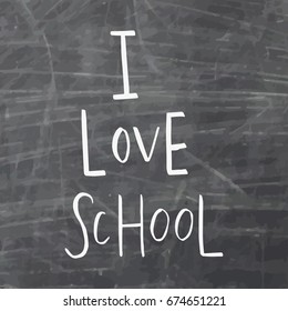 Welcome Back to School template for flyer, magazines, posters, book cover, banner. Vector background with hand drawn lettering. 