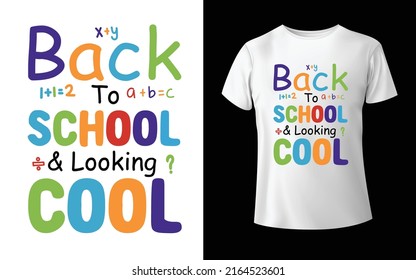 Welcome Back to School T-shirt Design