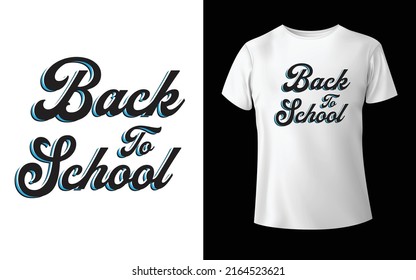 Welcome Back to School T-shirt Design