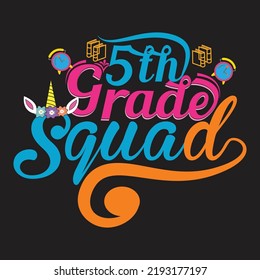 Welcome back to School T-shirt Design with custom vector