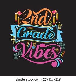 Welcome back to School T-shirt Design with custom vector