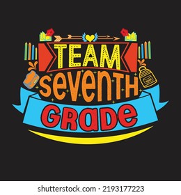 Welcome back to School T-shirt Design with custom vector