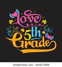 Welcome back to School T-shirt Design with custom vector