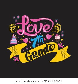 Welcome back to School T-shirt Design with custom vector