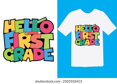 Welcome back to school t-shirt design,Vintage back to school t-shirt design, Typography back to school t-shirt design  vacation t shirt design, school vector, t shirt design.