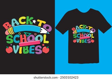 Welcome back to school t-shirt design,Vintage back to school t-shirt design, Typography back to school t-shirt design  vacation t shirt design, school vector, t shirt design.
