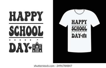 Welcome back to school, Back To School Typography T-Shirt Design, illustration t-shirt design, Back to School Concept Vector Design, 
Vector illustration, Preparing for a Successful Academic Return