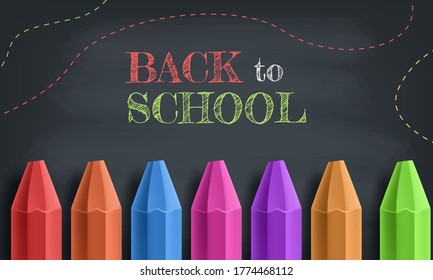 Welcome back to school vector illustration