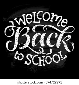 Welcome Back Chalkboard Images Stock Photos Vectors Shutterstock