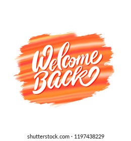 Welcome back. Vector lettering.