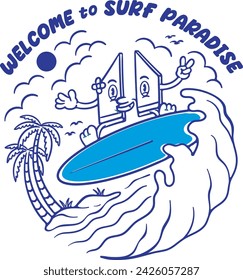 welcome Bali to surf paradise