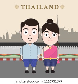 Welcome to Bangkok in Thailand and Landmarks and travel place,temple,background