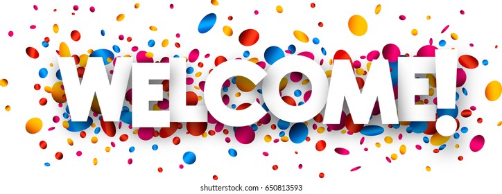 Welcome Banner Images, Stock Photos & Vectors | Shutterstock