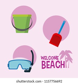 Welcome to beach cartoons