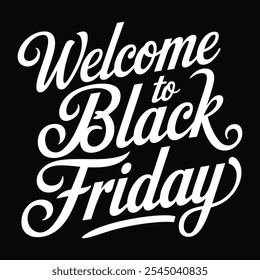 Willkommen bei Black Friday Simple Typografy Design.