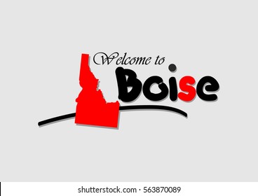 Welcome to Boise, Vector Design