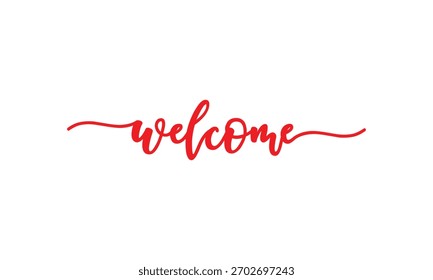BIENVENIDO, diseño de texto moderno audaz que transmite calidez, positividad y hospitalidad. Perfecto para carteles, arte de la pared, tarjetas de felicitación, Anuncios, invitaciones, decoración del hogar y gráficos digitales.