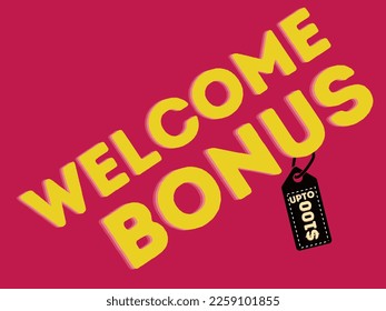 Welcome bonus up to $100