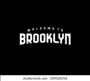 Welcome To Brooklyn Vector Design