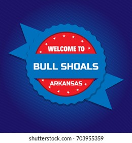 Welcome to Bull Shoals badge