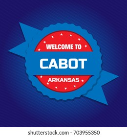 Welcome to Cabot badge