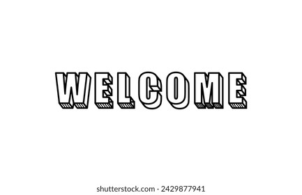 Diseño de banner de caligrafía con diseño vectorial