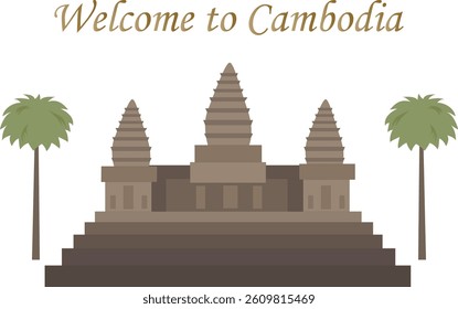 Welcome to Cambodia. It is Angkor Wat.