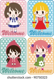 welcome card