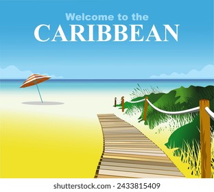 welcome to the caribbean beach 