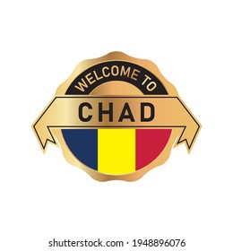 Bienvenido al logotipo de CHAD con bandera