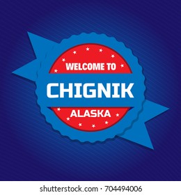 Welcome to Chignik badge