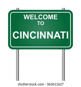 Welcome to Cincinnati vector