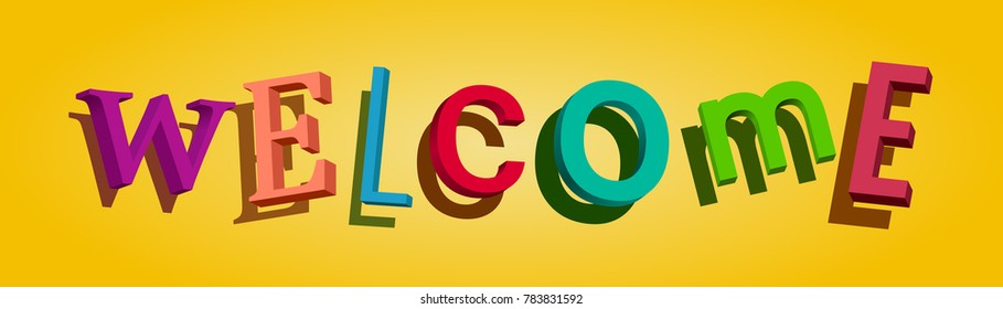 Welcome Banner Images, Stock Photos & Vectors | Shutterstock