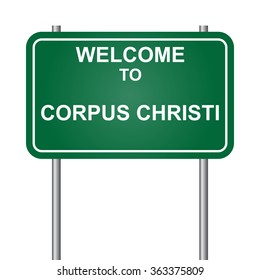 Welcome to Corpus Christi vector