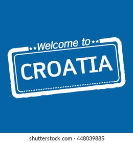 Welcome to CROATIA illustration design
