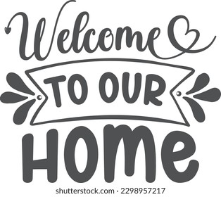 Paquete SVG de diseño de bienvenida 1                 