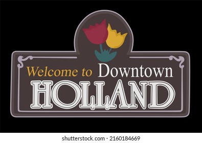 Bienvenidos al centro de Holland Michigan 