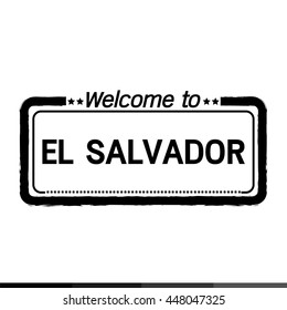 Welcome to EL SALVADOR illustration design