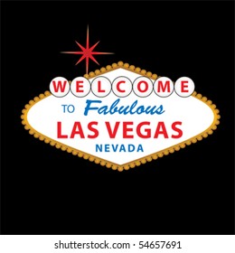 Welcome to Fabulous Las Vegas Nevada sign